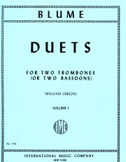12のデュエット・Vol.1（オスカー・ブルーム）　(バスーンニ重奏)【Twelve Duets: Volume I】