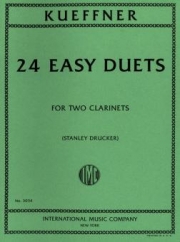 24の易しいデュエット（ヨーゼフ・キュフナー）  (クラリネットニ重奏）【24 Easy Duets】