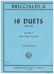 16のデュエット・Op.132・Vol.1　 (フルートニ重奏)【16 Duets, Opus 132: Volume I】