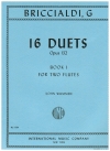 16のデュエット・Op.132・Vol.1　 (フルートニ重奏)【16 Duets, Opus 132: Volume I】