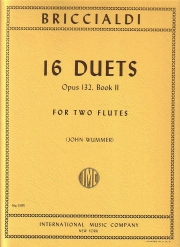 16のデュエット・Op.132・Vol.2　 (フルートニ重奏)【16 Duets, Opus 132: Volume II】