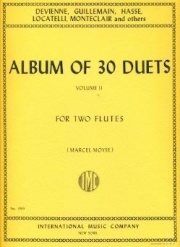 クラシカル・デュエット30曲集・Vol.2　 (フルートニ重奏)【Album of 30 Classical Duets Volume II】