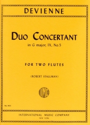 協奏的二重奏曲・ト長調・IX No. 5　 (フルートニ重奏)【Duo Concertante in G major, IX No. 5】