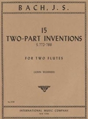 15の2声のインヴェンション（バッハ） (フルートニ重奏)【Fifteen Two-Part Inventions】