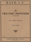 15の2声のインヴェンション（バッハ） (フルートニ重奏)【Fifteen Two-Part Inventions】