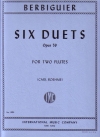 6つのデュエット・Op.59（ブノワ・トランキル・ベルビギエ） (フルートニ重奏)【Six Duets, Opus 59】
