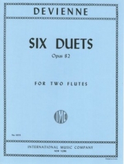 6つの易しいデュエット・Op.82（フランソワ・ドヴィエンヌ） (フルートニ重奏)【Six Easy Duets, Opus 82】