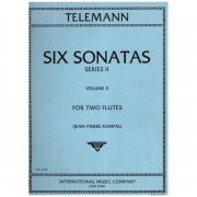 6つのソナタ・シリーズ2・Vol.2 （テレマン） (フルートニ重奏)【Six Sonatas, Series II: Volume II】