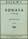 ソナタ・変ホ長調（ヴィルヘルム・フリーデマン・バッハ） (フルートニ重奏)【Sonata in E flat】