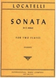 ソナタ・ホ短調（ピエトロ・アントニオ・ロカテッリ） (フルートニ重奏)【Sonata in E minor】
