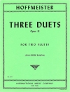 3つのデュエット・Op.31（フランツ・アントン・ホフマイスター） (フルートニ重奏)【Three Duets, Opus 31】