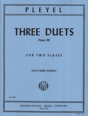 3つのデュエット・Op.68（イグナツ・プライエル） (フルートニ重奏)【Three Duets, Opus 68】