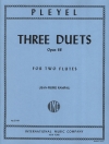 3つのデュエット・Op.68（イグナツ・プライエル） (フルートニ重奏)【Three Duets, Opus 68】