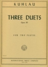 3つのデュエット・Op.80（フリードリヒ・クーラウ） (フルートニ重奏)【Three Duets, Opus 80】