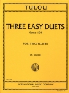 3つの易しい二重奏曲・Op.103（ジャン＝ルイ・テュルー） (フルートニ重奏)【Three Easy Duets, Opus 103】