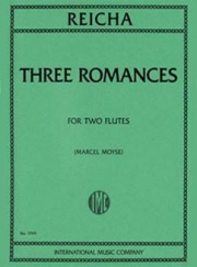 3つのロマンス（アントニーン・レイハ） (フルートニ重奏)【Three Romances】
