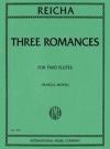 3つのロマンス（アントニーン・レイハ） (フルートニ重奏)【Three Romances】