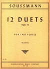 12のデュエット・Op.53（ハインリッヒ・ススマン） (フルートニ重奏)【Twelve Duets, Opus 53】