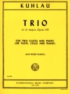 トリオ・ト長調・Op.119　 (フルートニ重奏＋ピアノ)【Trio in G major, Opus 119】