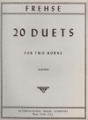 20のデュエット（アルビン・フレーゼ）　(ホルンニ重奏)【20 Duets】
