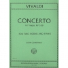 協奏曲・ヘ長調・RV538（アントニオ・ヴィヴァルディ）　(ホルンニ重奏＋ピアノ)【Concerto in F major, RV 538】