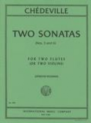 2つのソナタ・Op.8・No.3＆6（ニコラ・シェドヴィル）　(オーボエニ重奏)【Two Sonatas, Opus 8, Nos. 3 & 6】