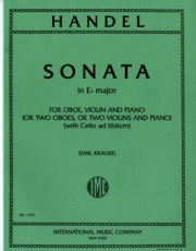 ソナタ・変ホ長調 (ヘンデル)　(オーボエニ重奏＋ピアノ)【Sonata in E flat major】