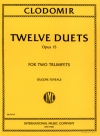 12のデュエット（ピエール・フランソワ・クロドミール） (トランペットニ重奏）【12 Duets】
