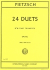 24のデュエット（ハーマン・ピーチュ） (トランペットニ重奏）【24 Duets】