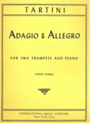 アダージョとアレグロ（ジュゼッペ・タルティーニ） (トランペットニ重奏＋ピアノ）【Adagio & Allegro】