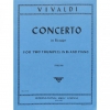 協奏曲・変ロ長調（アントニオ・ヴィヴァルディ） (トランペットニ重奏＋ピアノ）【Concerto in B flat major (from Horn Concertos RV 538, 539)】
