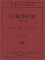 協奏曲・変ホ長調（アントニオ・ヴィヴァルディ） (トランペットニ重奏＋ピアノ）【Concerto in E flat major (from Horn Concertos RV 538, 539)】