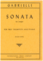 ソナタ・No.9・ハ長調・Op.11（ドメニコ・ガブリエッリ） (トランペットニ重奏＋ピアノ）【Sonata No. 9 in C major, Opus 11】