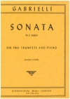 ソナタ・No.9・ハ長調・Op.11（ドメニコ・ガブリエッリ） (トランペットニ重奏＋ピアノ）【Sonata No. 9 in C major, Opus 11】