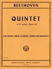木管五重奏・変ホ長調・Op.16（ベートーヴェン）　(木管四重奏＋ピアノ)【Quintet in E flat major, Opus 16】
