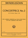 演奏会用小品・No.2・ニ短調・Op.114（フェリックス・メンデルスゾーン）　(木管ニ重奏＋ピアノ)【Concertpiece No. 2 in D minor, Opus 114】