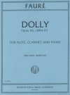 ドリー・Op.56（ガブリエル・フォーレ）　(木管ニ重奏＋ピアノ)【Dolly, Opus 56】