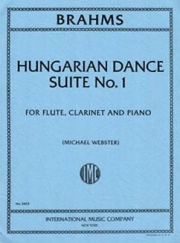 ハンガリー舞曲・組曲（ヨハネス・ブラームス）　(木管ニ重奏＋ピアノ)【Hungarian Dance Suite】