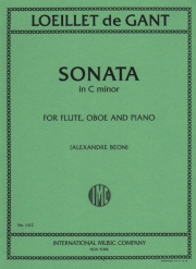 ソナタ・ハ短調（ジャン＝バティスト・ルイエ）　(木管ニ重奏＋ピアノ)【Sonata in C minor】