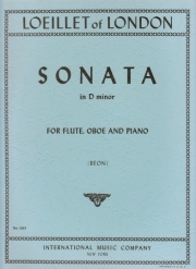 ソナタ・ニ短調（ジャン＝バティスト・ルイエ）　(木管ニ重奏＋ピアノ)【Sonata in D minor】