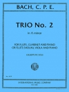 トリオ・No.2・イ短調（カール・フィリップ・エマヌエル・バッハ）　(木管ニ重奏＋ピアノ)【Trio No. 2 in A minor】