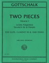 2つの小品・Vol.1（ルイス・モロー・ゴットシャルク）　(木管ニ重奏＋ピアノ)【Two Pieces, Volume I】
