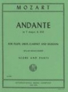 アンダンテ・ヘ長調・K.616（モーツァルト）　(木管四重奏)【Andante in F major, K. 616】