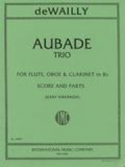 オーバード（ポール・デ・ウェイリー）　(木管三重奏)【Aubade】