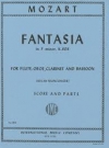 ファンタジア・ヘ短調・K608　(木管四重奏)【Fantasia in F minor, K. 608】