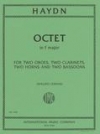 木管八重奏・ヘ長調（パート譜のみ）（フランツ・ヨーゼフ・ハイドン）　(木管八重奏)【Octet in F major】