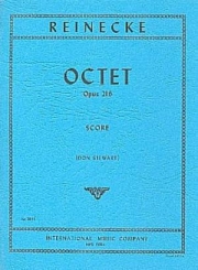 木管八重奏・Op.216 （スコアのみ）（カール・ライネッケ）(木管八重奏)【Octet, Opus 216】