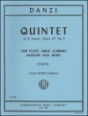 木管五重奏・ホ短調・Op.67・No.2（フランツ・ダンツィ）　(木管五重奏)【Quintet in E minor, Opus 67, No. 2】