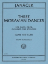 3つのモラヴィア舞曲（レオシュ・ヤナーチェク）　(木管四重奏)【Three Moravian Dances】