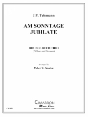 Am Sonntage Jubilate （テレマン）　(ダブルリード三重奏)